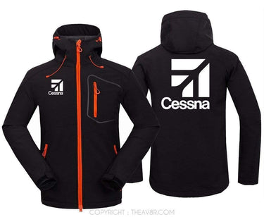 CESSNA FLEECE HODIE THE AV8R